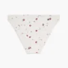 Slip bikini in jersey con stampa floreale Slip bikini in jersey con stampa floreale