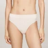 Slip bikini in maglia con logo Slip bikini in maglia con logo