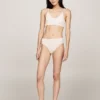 Slip bikini in maglia con logo Slip bikini in maglia con logo