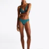 Slip bikini in maglia con pizzo Slip bikini in maglia con pizzo