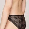 Slip bikini in maglia con pizzo Slip bikini in maglia con pizzo