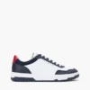 Sneaker basse in misto pelle