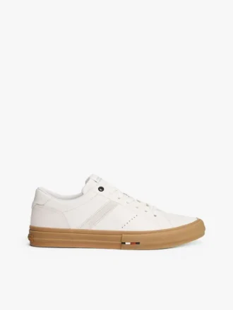 Sneaker basse in pelle
