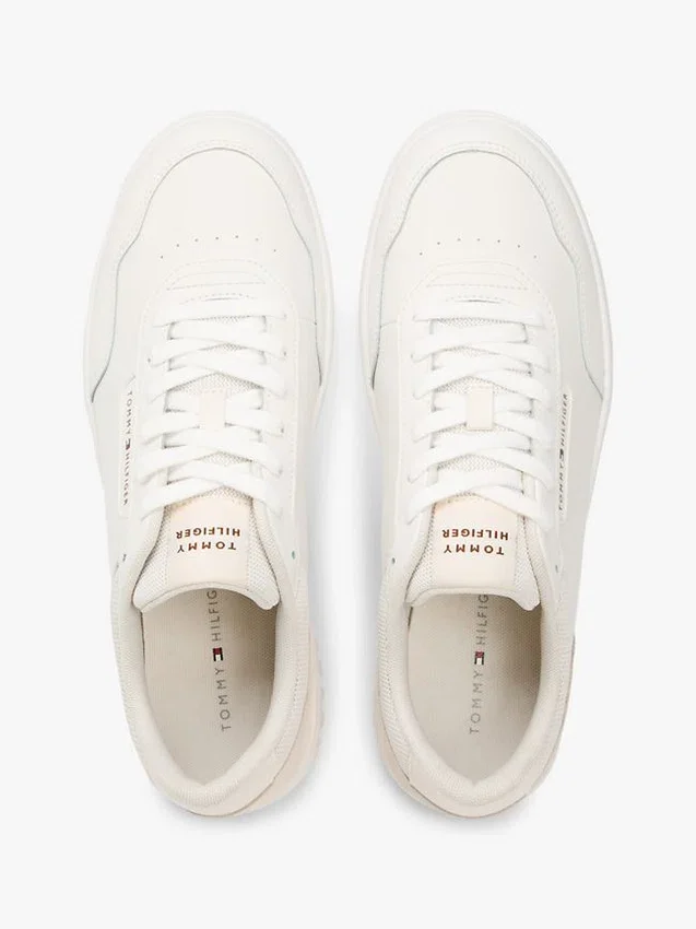 Sneaker basse in pelle e pelle scamosciata Sneaker basse in pelle e pelle scamosciata