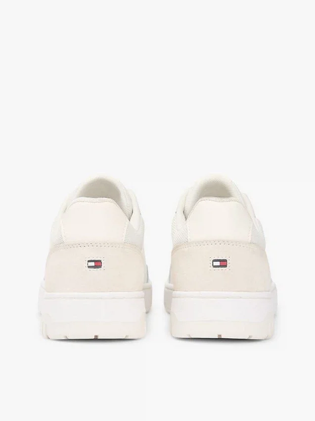 Sneaker basse in pelle e pelle scamosciata Sneaker basse in pelle e pelle scamosciata