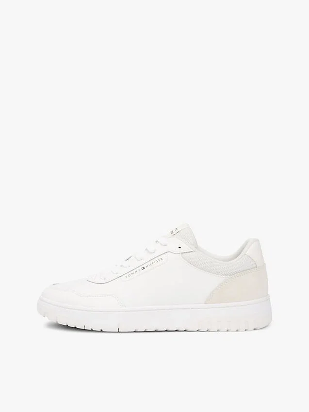 Sneaker basse in pelle e pelle scamosciata Sneaker basse in pelle e pelle scamosciata