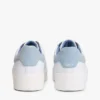 Sneaker con plateau in misto pelle Sneaker con plateau in misto pelle