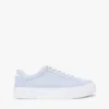 Sneaker con plateau in tela Sneaker con plateau in tela