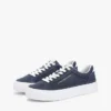 Sneaker con plateau in tela Sneaker con plateau in tela