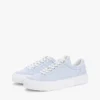 Sneaker con plateau in tela Sneaker con plateau in tela