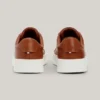 Sneaker con suola a cono in pelle Sneaker con suola a cono in pelle