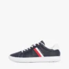 Sneaker con suola a cono in pelle a righe Sneaker con suola a cono in pelle a righe