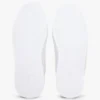 Sneaker con suola a cono in pelle e striscia in tessuto Sneaker con suola a cono in pelle e striscia in tessuto