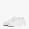 Sneaker con suola a cono in pelle liscia Sneaker con suola a cono in pelle liscia