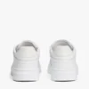 Sneaker con suola a cono in pelle liscia Sneaker con suola a cono in pelle liscia