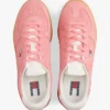 Sneaker con zeppa in pelle scamosciata Tommy Jeans Sneaker con zeppa in pelle scamosciata Tommy Jeans