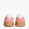 Sneaker con zeppa in pelle scamosciata Tommy Jeans Sneaker con zeppa in pelle scamosciata Tommy Jeans