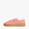 Sneaker con zeppa in pelle scamosciata Tommy Jeans Sneaker con zeppa in pelle scamosciata Tommy Jeans