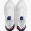 Sneaker da corsa in misto pelle scamosciata Sneaker da corsa in misto pelle scamosciata