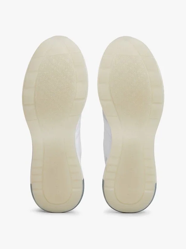 Sneaker da corsa in misto pelle scamosciata Sneaker da corsa in misto pelle scamosciata