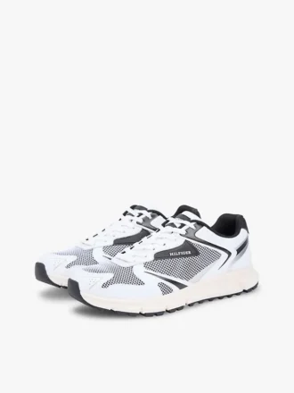 Sneaker da corsa in mix di materiali