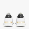 Sneaker da corsa in pelle con dettagli metallici Sneaker da corsa in pelle con dettagli metallici