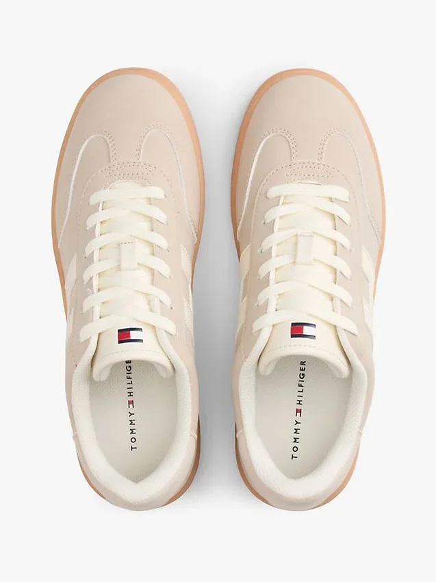 Sneaker da skater con logo Hilfiger Sneaker da skater con logo Hilfiger