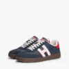 Sneaker da skater con logo Hilfiger in mix di materiali Sneaker da skater con logo Hilfiger in mix di materiali