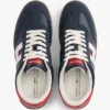 Sneaker da skater con logo Hilfiger in mix di materiali Sneaker da skater con logo Hilfiger in mix di materiali