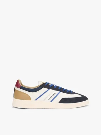Sneaker da skater in misto pelle scamosciata Tommy Jeans