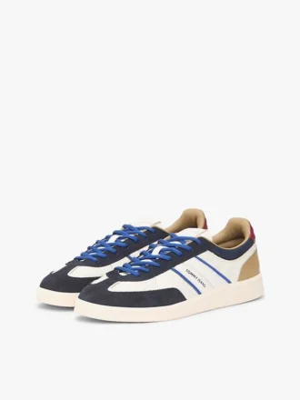 Sneaker da skater in misto pelle scamosciata Tommy Jeans
