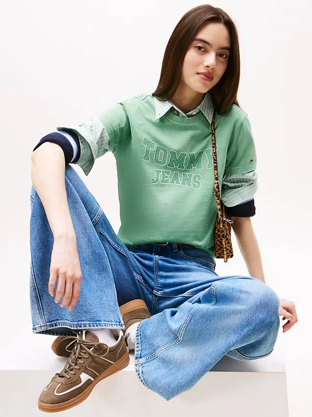 Sneaker da skater in pelle scamosciata Tommy Jeans Sneaker da skater in pelle scamosciata Tommy Jeans