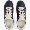 Sneaker da tennis con logo tono su tono Sneaker da tennis con logo tono su tono