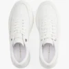 Sneaker da tennis con plateau in pelle Sneaker da tennis con plateau in pelle