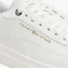 Sneaker da tennis con plateau in pelle Sneaker da tennis con plateau in pelle