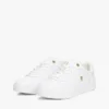 Sneaker da tennis in pelle con dettagli metallici Sneaker da tennis in pelle con dettagli metallici