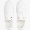 Sneaker da tennis in pelle con dettagli metallici Sneaker da tennis in pelle con dettagli metallici