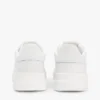 Sneaker da tennis in pelle con plateau Sneaker da tennis in pelle con plateau