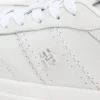 Sneaker da tennis in pelle con plateau Sneaker da tennis in pelle con plateau