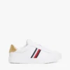 Sneaker da tennis in pelle con strisce iconiche