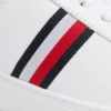 Sneaker da tennis in pelle con strisce iconiche