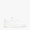Sneaker da tennis in pelle martellata Sneaker da tennis in pelle martellata
