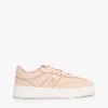 Sneaker da tennis in pelle martellata Sneaker da tennis in pelle martellata