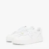 Sneaker da tennis in pelle martellata Sneaker da tennis in pelle martellata