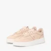 Sneaker da tennis in pelle martellata Sneaker da tennis in pelle martellata