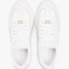 Sneaker da tennis in pelle martellata Sneaker da tennis in pelle martellata