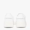 Sneaker da tennis in pelle martellata Sneaker da tennis in pelle martellata