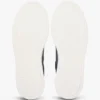 Sneaker da tennis in pelle martellata Sneaker da tennis in pelle martellata