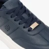 Sneaker da tennis in pelle martellata Sneaker da tennis in pelle martellata