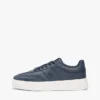 Sneaker da tennis in pelle martellata Sneaker da tennis in pelle martellata